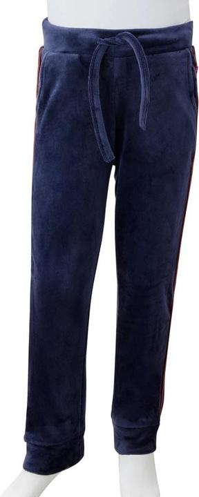 Produktbild vidaXL Kinder-Trainingshose Marineblau 116,Material: 94 (116)