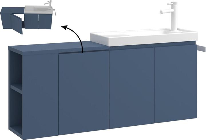 Produktbild Homitis Ferla 110 Bathroom Cabinet With Sink