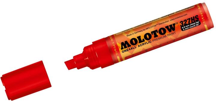 Produktbild Molotow Filzstift One4all 327HS traffic red 013 (Verkehrsrot, 8 mm, 1 x)