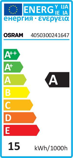 Energy Label Osram Lumilux (G5, 13 W, 840 lm, 1 x, G)