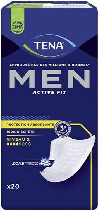 Tena MEN pads for bladder incontinence level 2 (20 x, Regular)