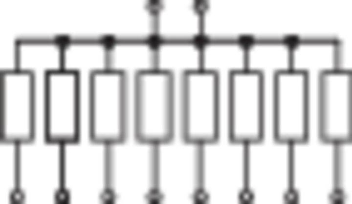 Actual product image Wago Resistance gate module Rail mountable