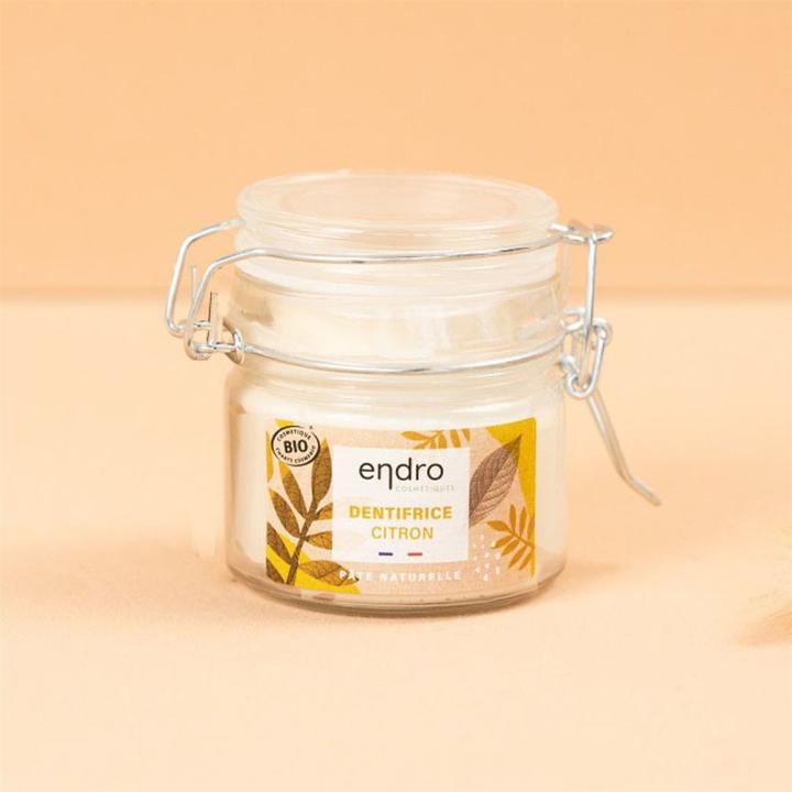 Actual product image Endro Toothpaste natural lemon paste (100 ml)
