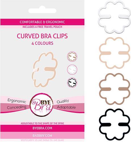 Productafbeelding Bye Bra BH Clips (Set van 3, Eén maat voor iedereen)