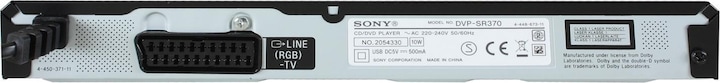 Immagine prodotto Sony DVP-SR370 (Lettore DVD)