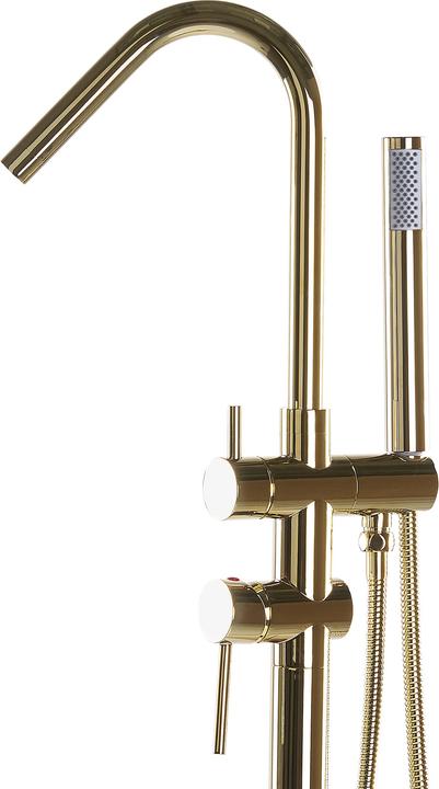 Actual product image Beliani Free-standing bath mixer gold VICTORIA