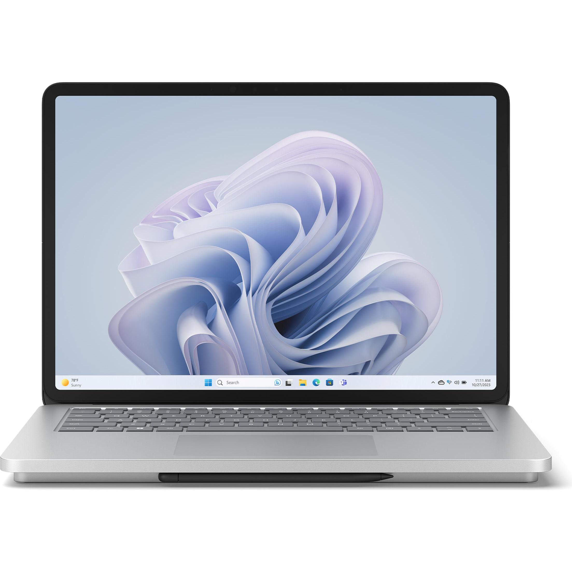 Microsoft Surface Laptop Studio 2 (14.40", Intel Core i7-13700H, 32 GB, 1000 GB, DE), Notebook, Silber
