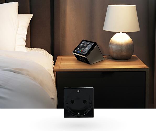 Actual product image Shelly Socket for Wall Display Stand Black