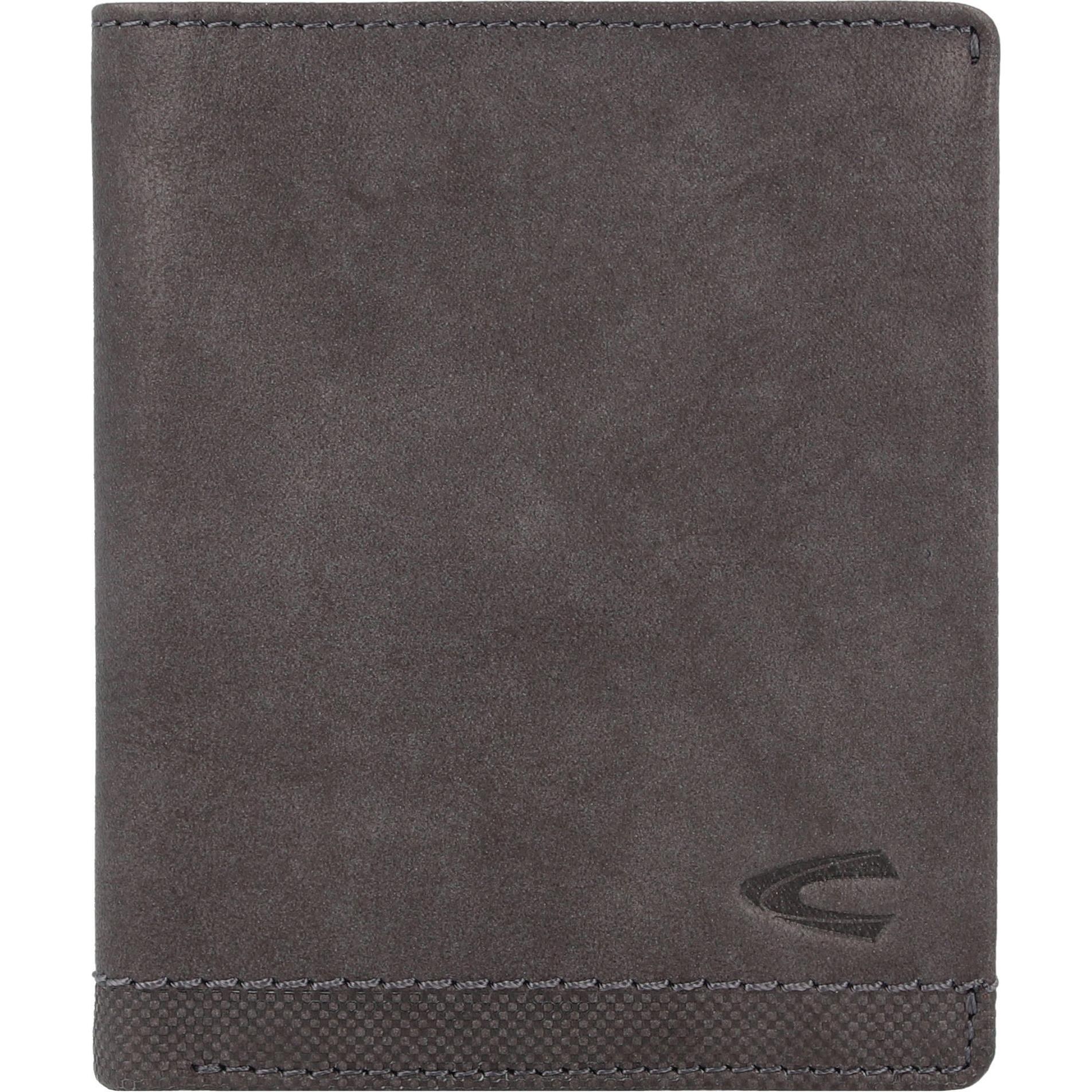 Camel Active, Herren, Portemonnaie, Nimbus Geldbörse RFID Schutz Leder 10 cm, Grau