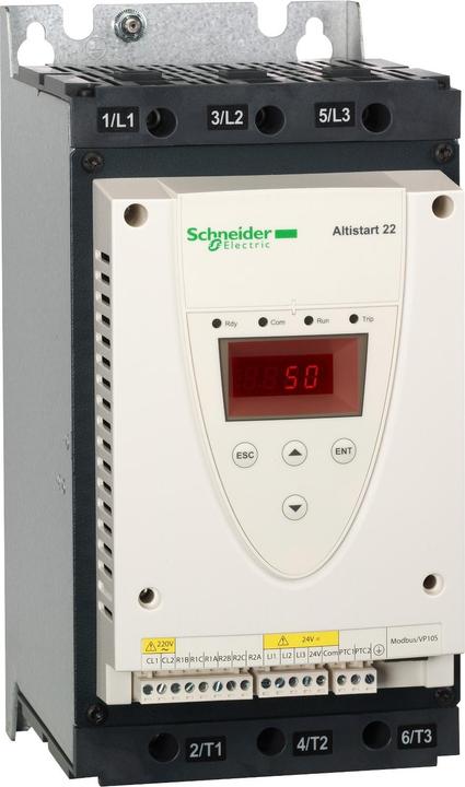 Schneider Electric Démarreur progressif AT22 75A 400V triphasé IP20