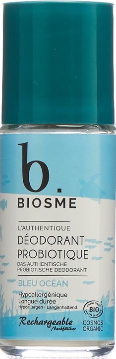 Actual product image Biosme Deodorant Probiotic Bleu océan Refillable Roll on (Roll-on, 50 ml)