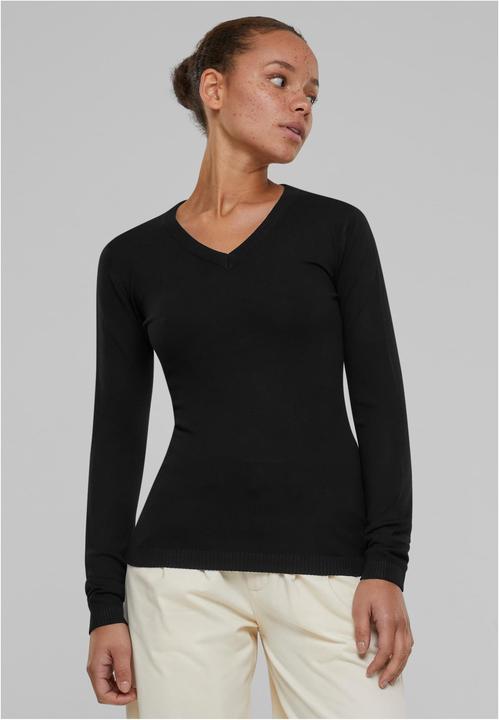 Actual product image Urban Classics Ladies Knitted V-Neck Sweater (XL)
