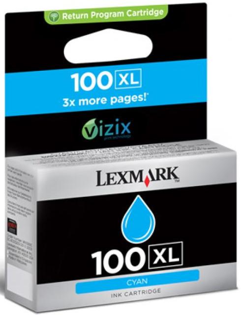 Actual product image Lexmark 100xl (C)