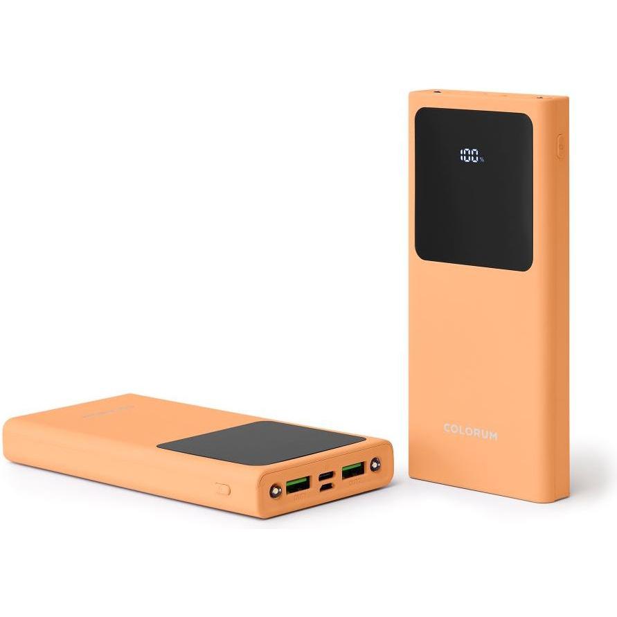 Thumbnail - Forever COLORUM Powerbank 10 000 mAh CPB10-14 x Peach Fuzz (10000 mAh, 22.50 W), Powerbank, Rosa