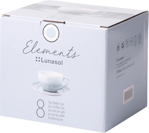 Produktbild Sola Kaffee-Set Elements Vulcano, 8-teilig (220 ml, 4x)