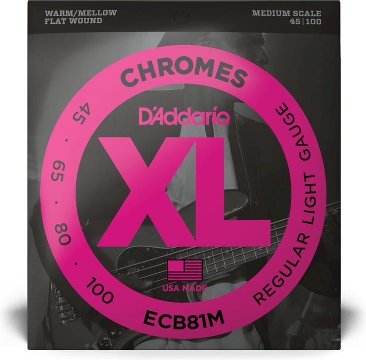 D'Addario ECB81M (4 x, Bass, 0.10")