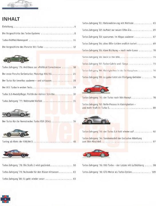 Image du produit Porsche Turbo (Allemand, Dirk-Michael Conradt, 2022)