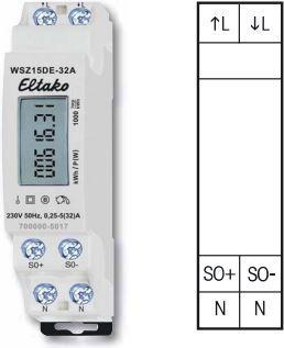 Actual product image Eltako AC meter uncalibrated