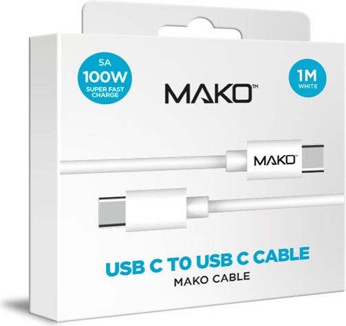 Produktbild Mako USB C – USB C (1 m, USB 2.0)