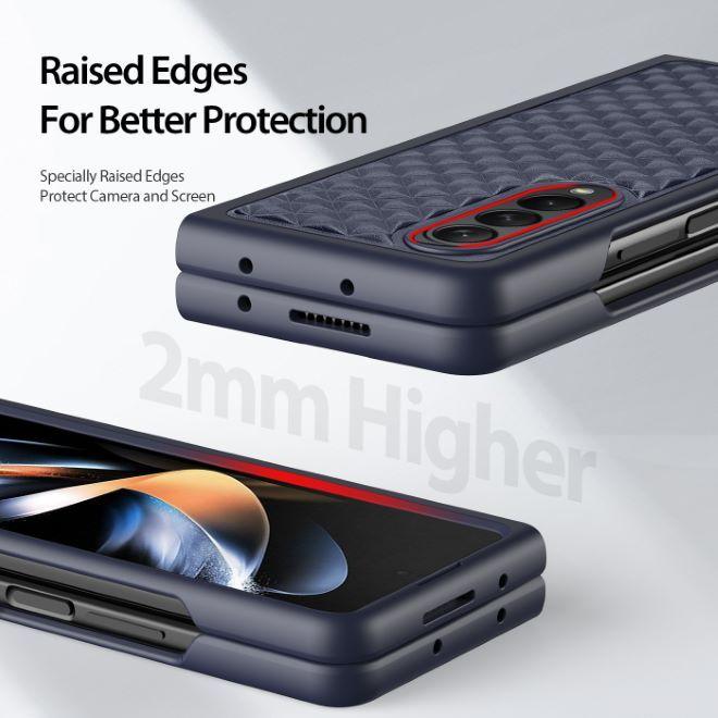Actual product image Dux Ducis Venice Series Genuine Leather Case (Samsung Galaxy Z Fold4)