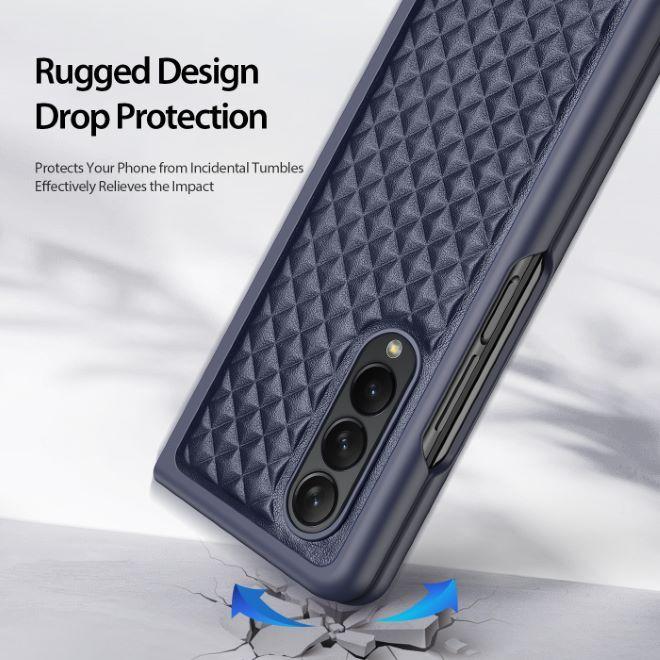 Actual product image Dux Ducis Venice Series Genuine Leather Case (Samsung Galaxy Z Fold4)