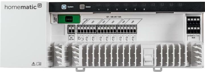 Produktbild Homematic IP Wired Fussbodenheizungscontroller - 6-fach, 24 V HmIPW-FAL24-C6 153441A0