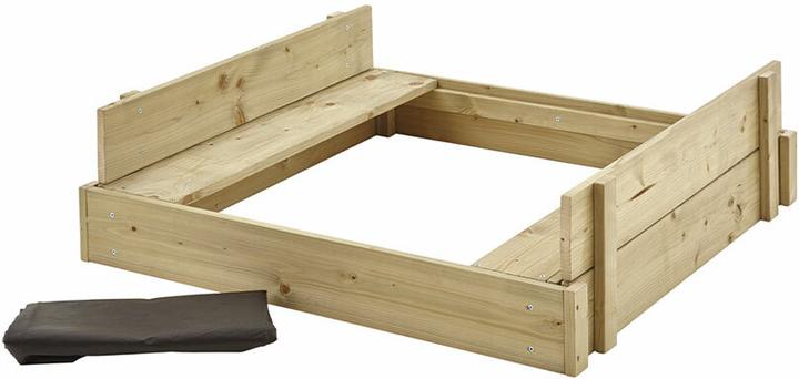 Actual product image TP Toys Sandkasten mit Holzdeckel