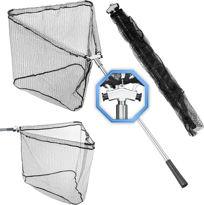 Actual product image Q-Tac Landing net with hammer head
