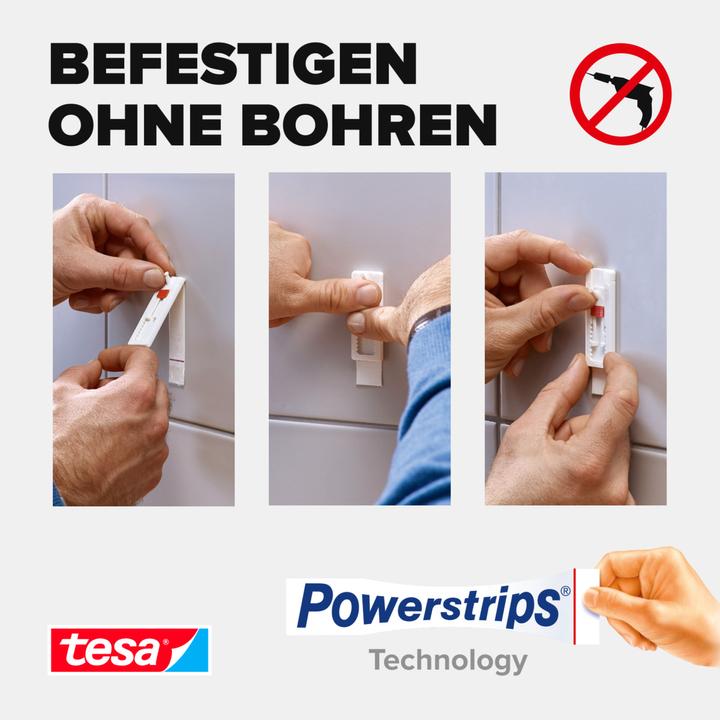 Actual product image tesa Adhesive nail for tiles & metal, height-adjustable
