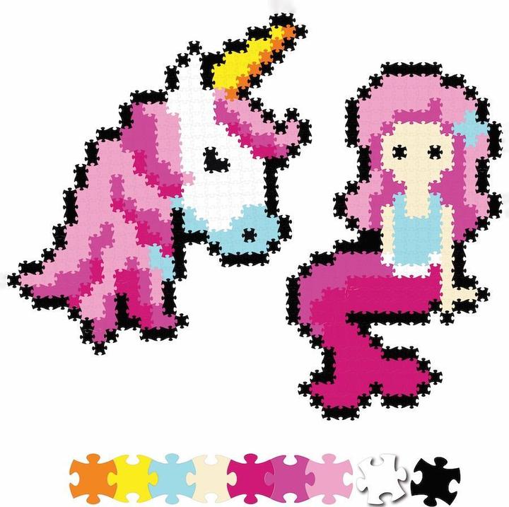 Actual product image Fat Brain Toys Jixelz Set Fantasy Friends (700 pieces)