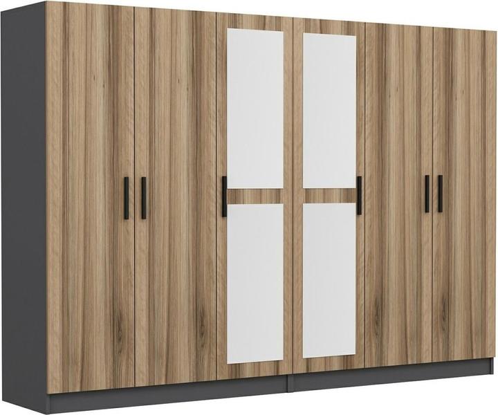 Anthracite, Oak, Spiegel