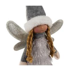 Ruhhy, Decorazione natalizia, Fee - graue Weihnachtsfigur 22343