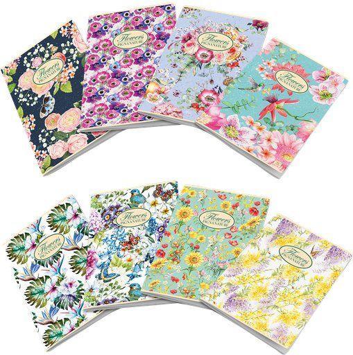 Immagine prodotto Pigna Confezione 10 Quaderni Flowers A4 1R (A4, Righe)