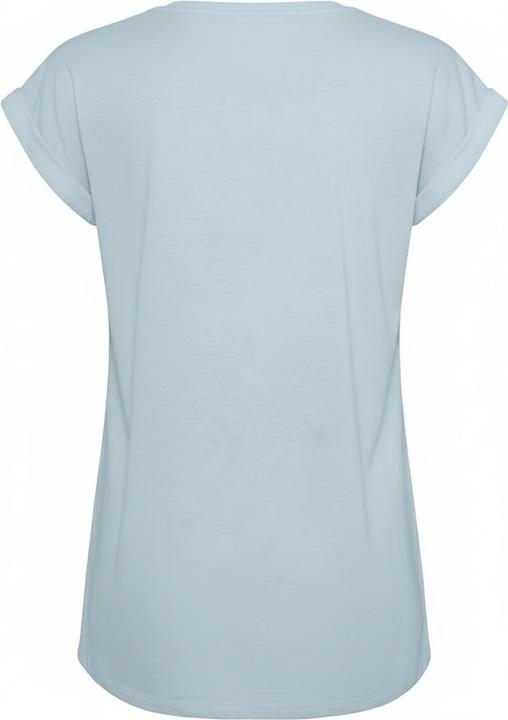 Actual product image Build Your Brand Womens/Ladies Extended Shoulder T-Shirt (M)