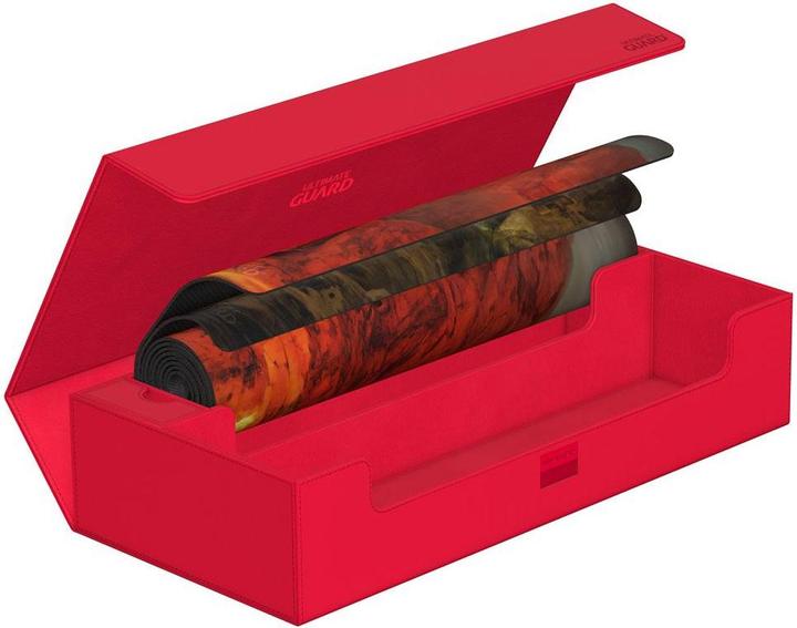 Actual product image Ultimate Guard Card Box XenoSkin Superhive 550+ Red