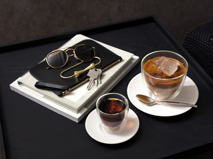Actual product image Villeroy & Boch Mocha/Espresso Saucer Manufacture Rock blanc (1 x)