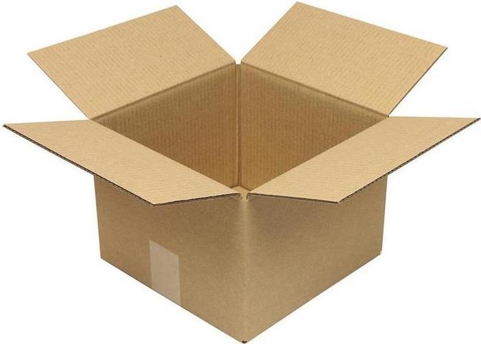Actual product image Transpak Folding carton 2-wall dimensions 250x250x180mm quality 2.2EB brown brown (20x)