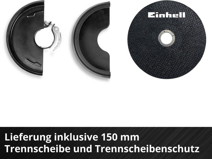 Actual product image Einhell TE-AG 18/150 Li BL (150 mm)
