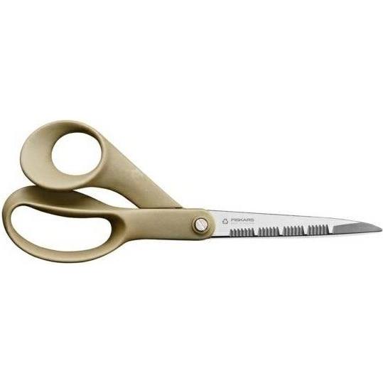 Fiskars ReNew Küchenschere Länge: 21 cm Recycelter Edelstahl/Kunststoff, Küchenschere, Beige