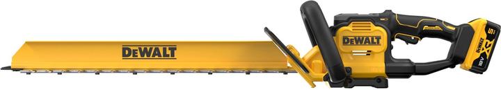 Produktbild DeWalt 18V Akku-Heckenschere, 60cm inkl. 1x 5Ah (Akkubetrieb)