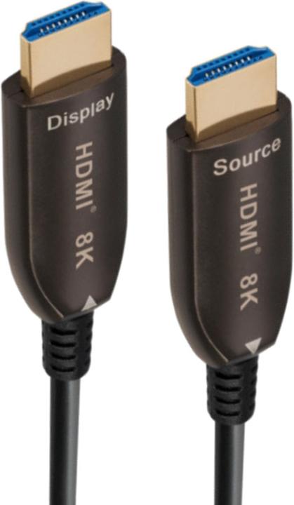 Image du produit Transmedia HDMI type A - HDMI type A (30 m, HDMI, 2.1)