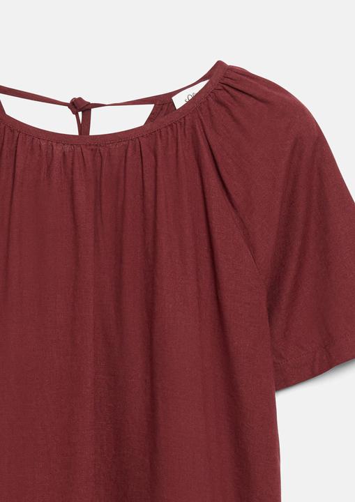 Immagine prodotto s.Oliver Leinenmixbluse mit Schleifendetail am Rücken (38)
