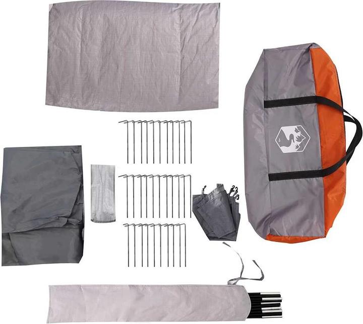 Produktbild VidaXL Tunnel-Familienzelt 8 Personen Wasserdicht (Tunnelzelt, 13.30 kg, 8 Personen)