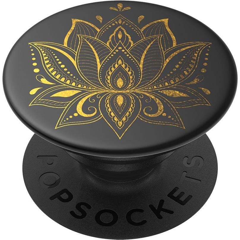 PopSockets Golden Prana Black, Smartphone Halterung, Schwarz