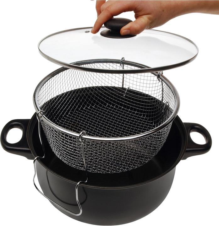 Actual product image HTI-Living Deep frying pot (26 cm, Frying pan, Steel)