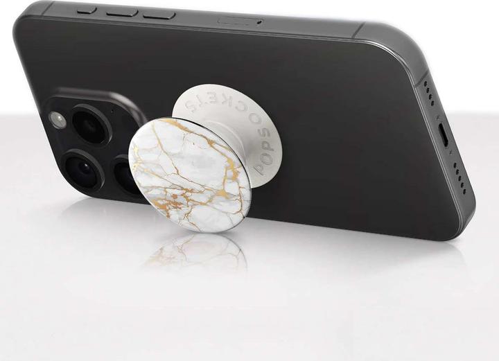 Actual product image PopSockets Gold Lutz Marble (2nd gen, interchangeable)