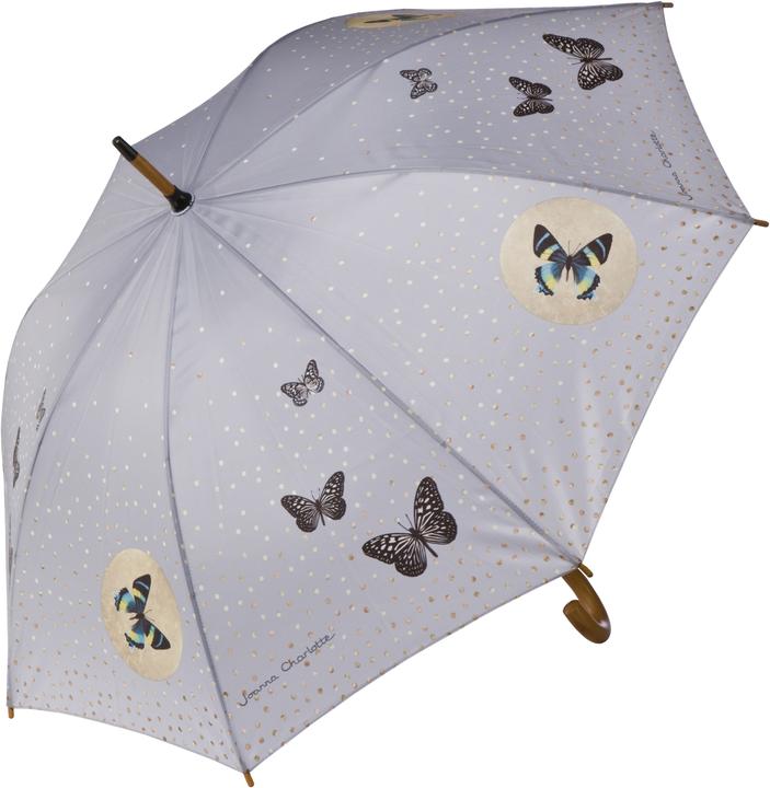 Produktbild Goebel Grey Butterflies Stockschirm