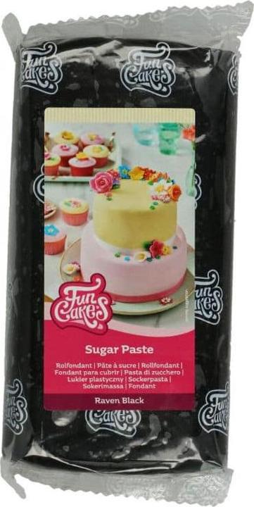 Produktbild FunCakes Zuckerpaste - Raven Black - 1kg (1 x)