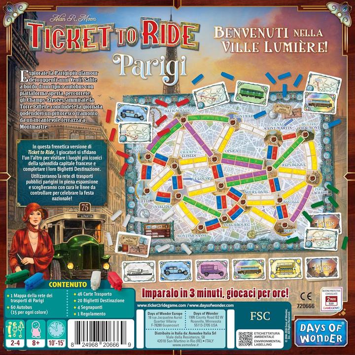 Produktbild Asmodée Ticket To Ride Paris