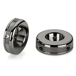 Schaller S-Lock Wheels Ruthenium (2), Zubehör Instrumente, Silber